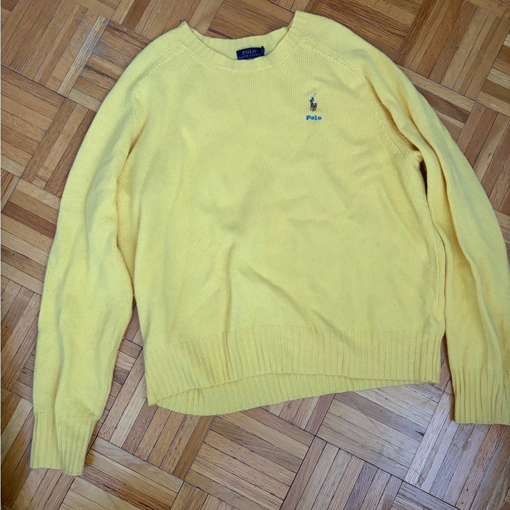 Polo by Ralph Lauren Yellow Sweater